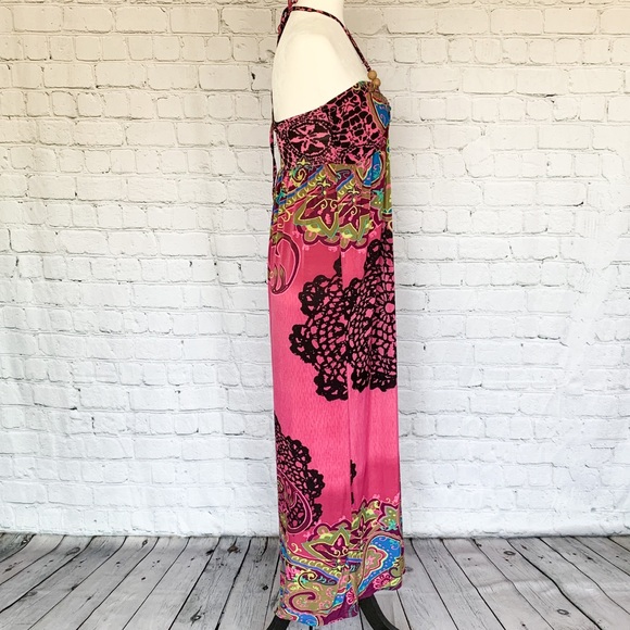 2/$20🛍 Pink Maxi Beach Dress - Picture 2 of 6